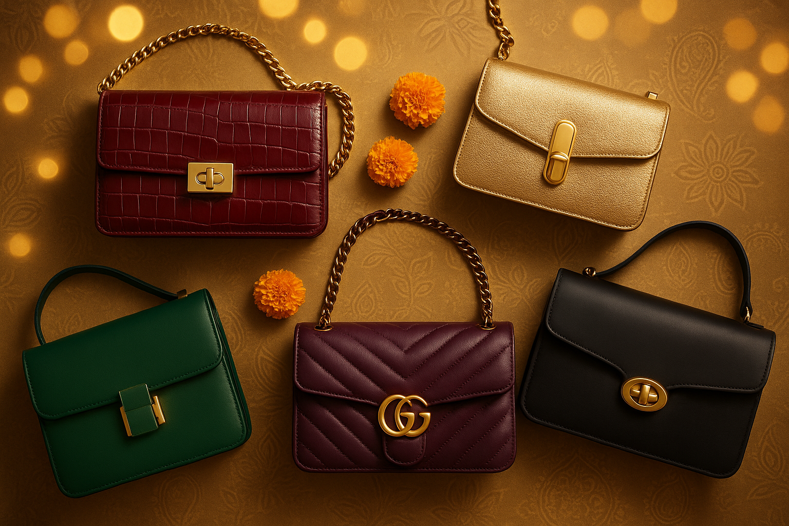 Must-Have Bag Colors for Diwali & Beyond