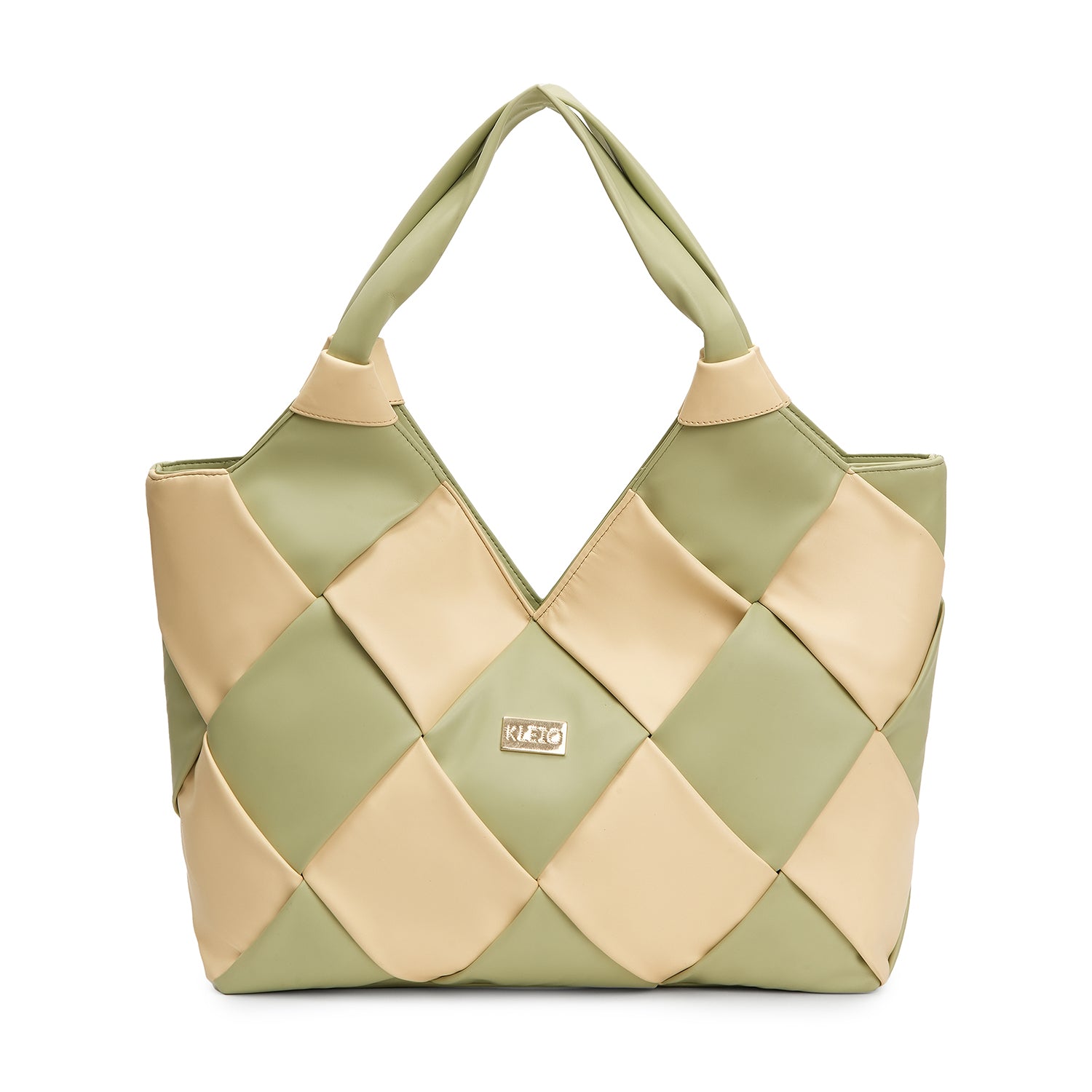 #color_Olive Green & Cream