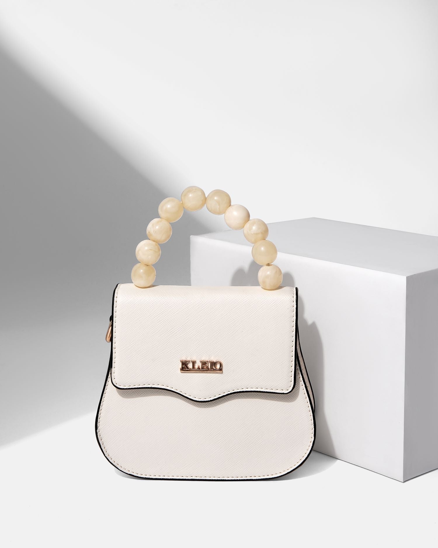 Demi Mini Beaded Top Handle Bag