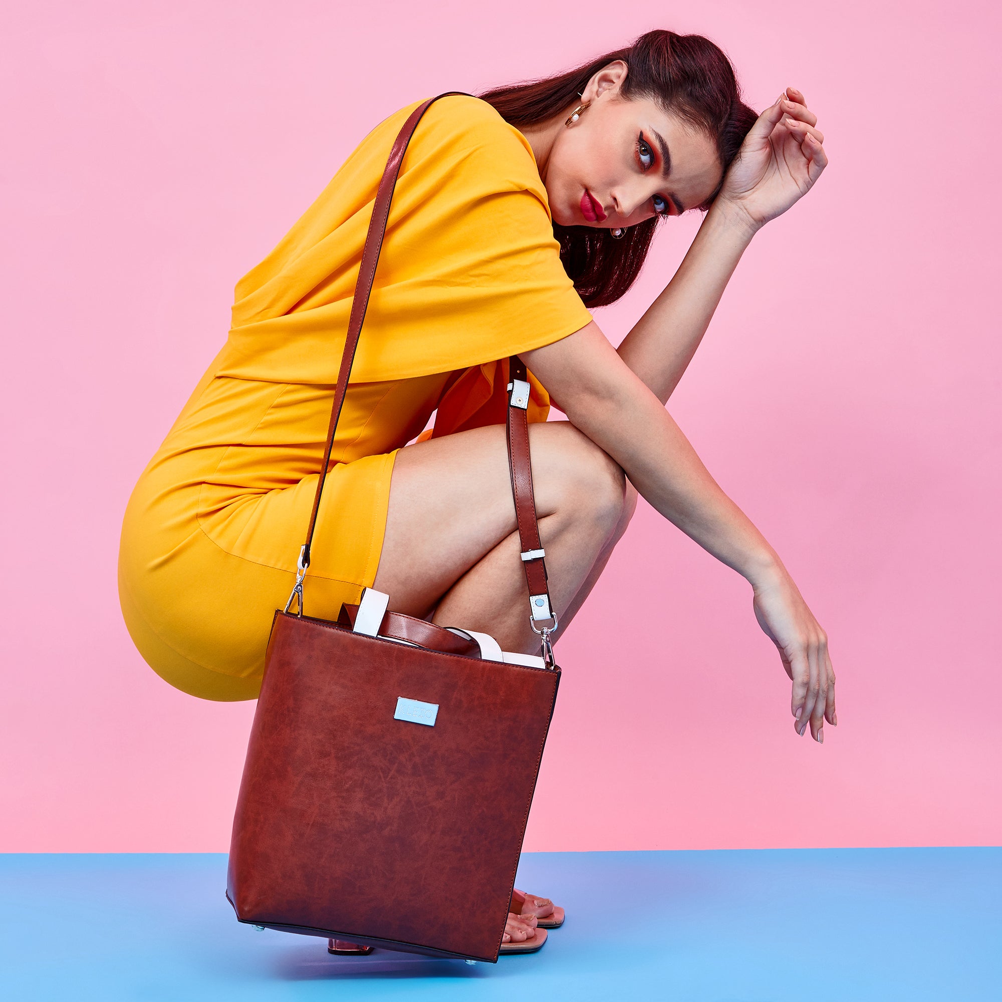 Marble Glam Handbag (M)