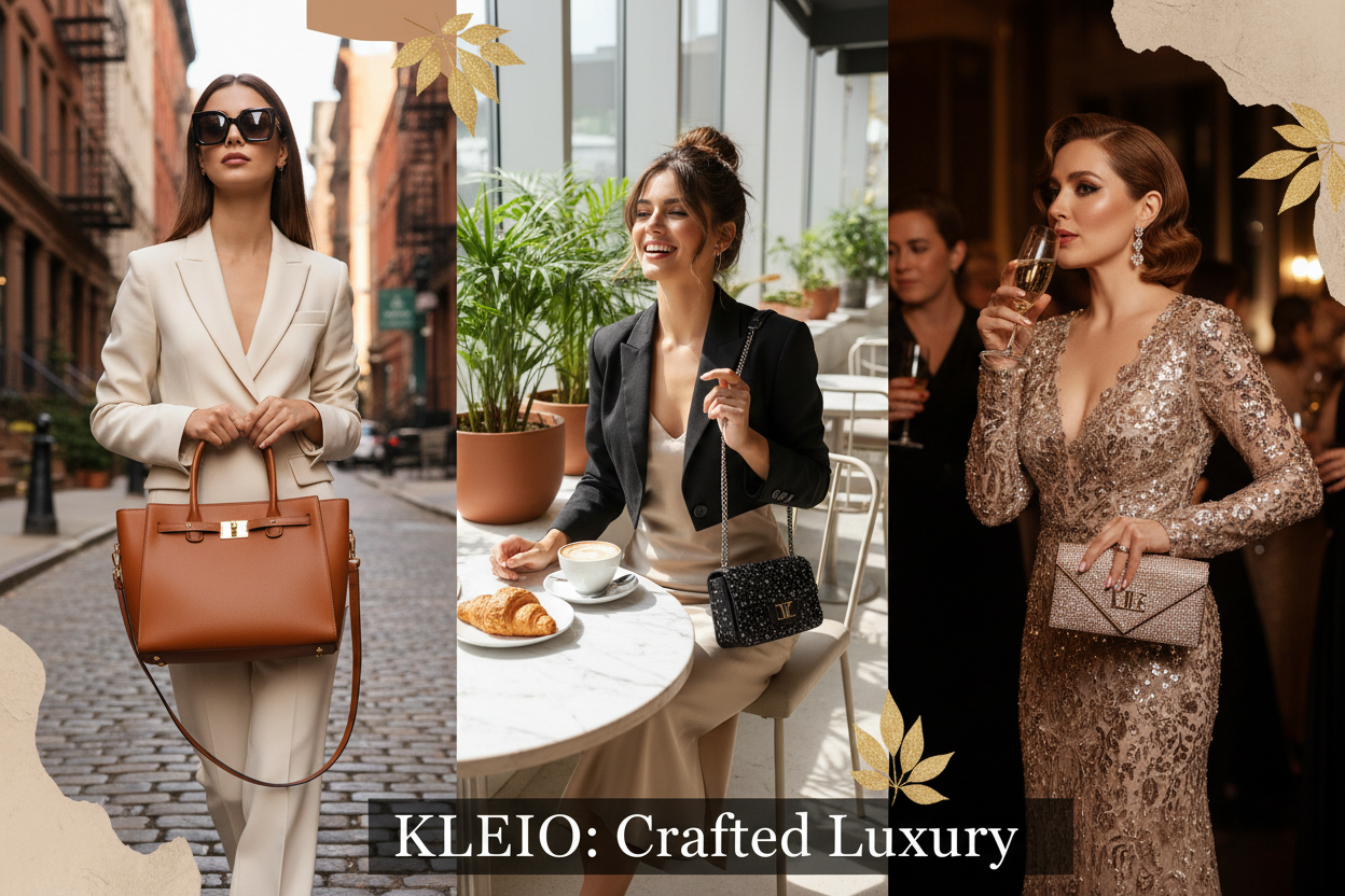 Celebrity & Influencer Styles with KLEIO Bags