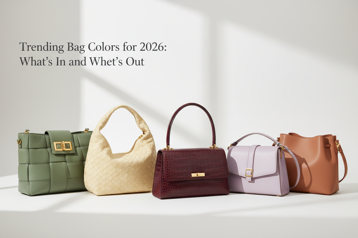 Trending Bag Colors for 2026: What’s In and What’s Out