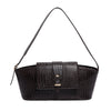 Textured Vegan Shoulder Bag (M)