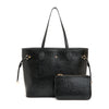 Croco Embossed Tote (L)