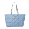 Quilted Vegan Tote (L)