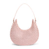 Rhinestone Vegan Shoulder Bag (M)