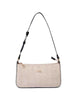 Sleek Jute Canvas Shoulder Bag (M)