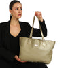 Gold Studded Vegan Tote (XL)