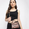 Snake Print Vegan Sling (S)